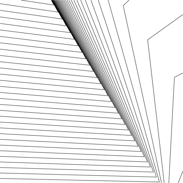 Minimale Geometrische Vormen Architectonische Lijnen — Stockvector