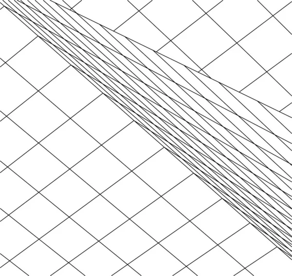 Formes Géométriques Minimales Lignes Architecturales — Image vectorielle