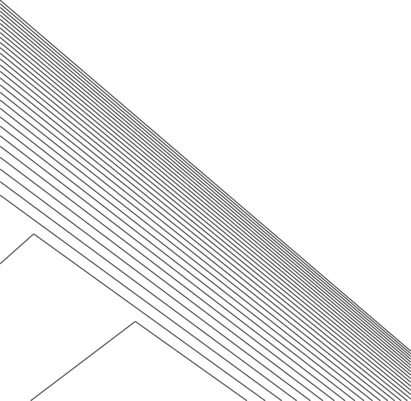 Lignes Dessin Abstraites Dans Concept Art Architectural Formes Géométriques Minimales — Image vectorielle