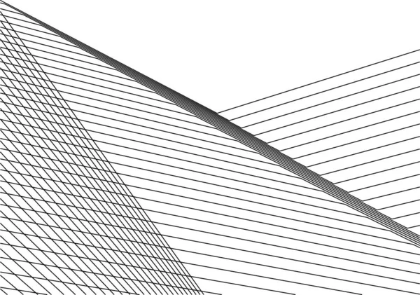 Formas Geométricas Mínimas Líneas Arquitectónicas — Archivo Imágenes Vectoriales