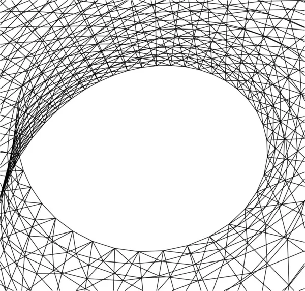 Mimari Sanat Konseptinde Soyut Çizgiler Minimum Geometrik Şekiller — Stok Vektör