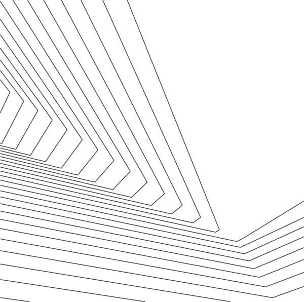 最小几何形状 建筑线 — 图库矢量图片