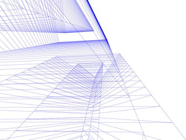 minimal geometrik şekiller, mimari çizgiler