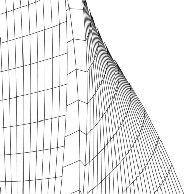 minimal geometrik şekiller, mimari çizgiler