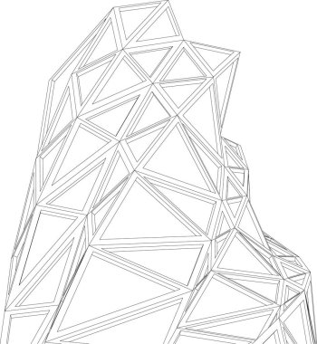 minimal geometrik şekiller, mimari çizgiler