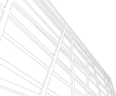 minimal geometrik şekiller, mimari çizgiler