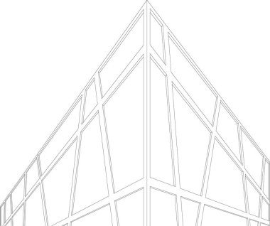 minimal geometrik şekiller, mimari çizgiler
