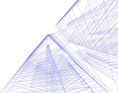 minimal geometrik şekiller, mimari çizgiler