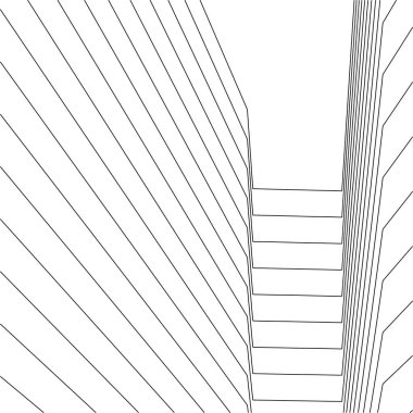 minimal geometrik şekiller, mimari çizgiler