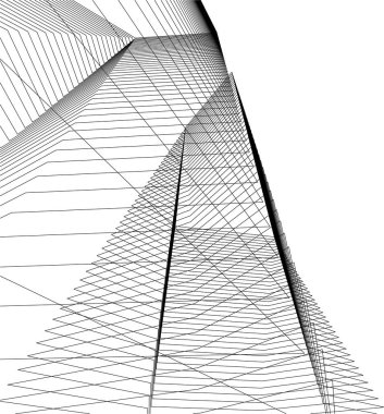 minimal geometrik şekiller, mimari çizgiler
