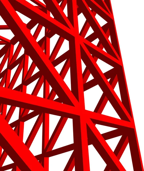 Abstrakcyjne Linie Rysunku Koncepcji Sztuki Architektonicznej Minimalne Kształty Geometryczne — Wektor stockowy