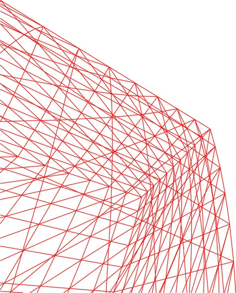 Formas Geométricas Mínimas Líneas Arquitectónicas — Vector de stock