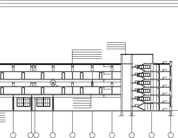 Lignes Dessin Abstraites Dans Concept Art Architectural Formes Géométriques Minimales — Image vectorielle