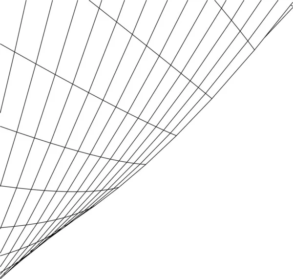 Formas Geométricas Mínimas Líneas Arquitectónicas — Vector de stock