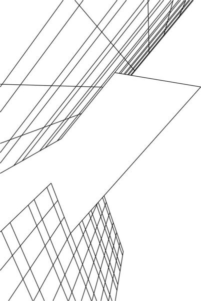 minimal geometrical shapes, architectural lines