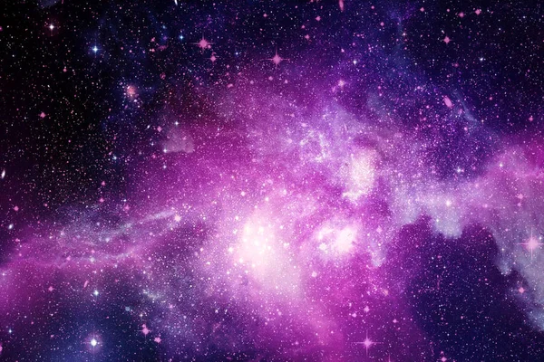 Abstract Beautiful Pink Nebula Galaxy I A Deep Space Background