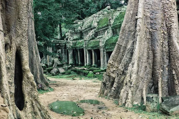 Angkor Wat Siem Reap Cambodia Oct 2011 One Most Famous — Stock Photo, Image