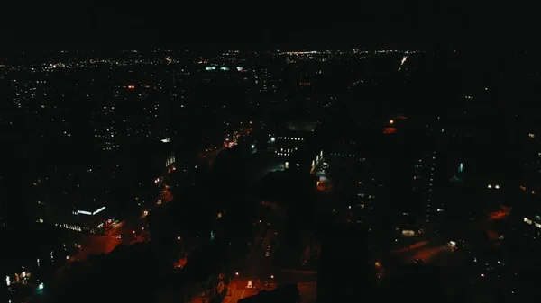 Imagen Aérea Montreal Canadá Noche — Foto de Stock