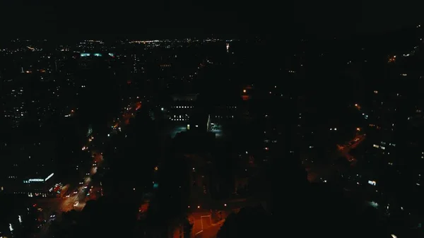 Luftbild Von Montreal Canada Bei Nacht — Stockfoto