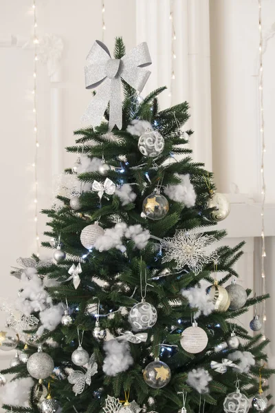 Decoração Árvore Natal Verde — Fotografia de Stock
