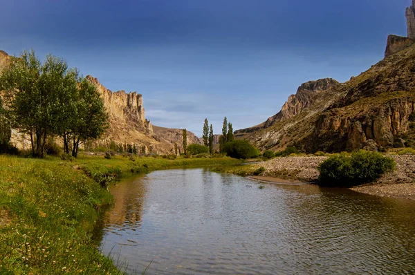 Valle Del Río Pinturas Patagonia —  Fotos de Stock