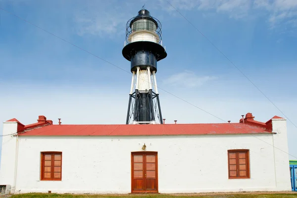 Faro Cabo Virgenes Patagonia — Foto de Stock