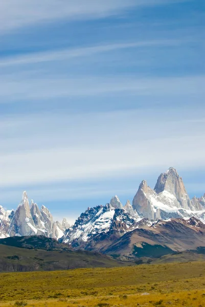 Fitz Roy Mount Parque Nacional Los Glaciares Imagen De Stock