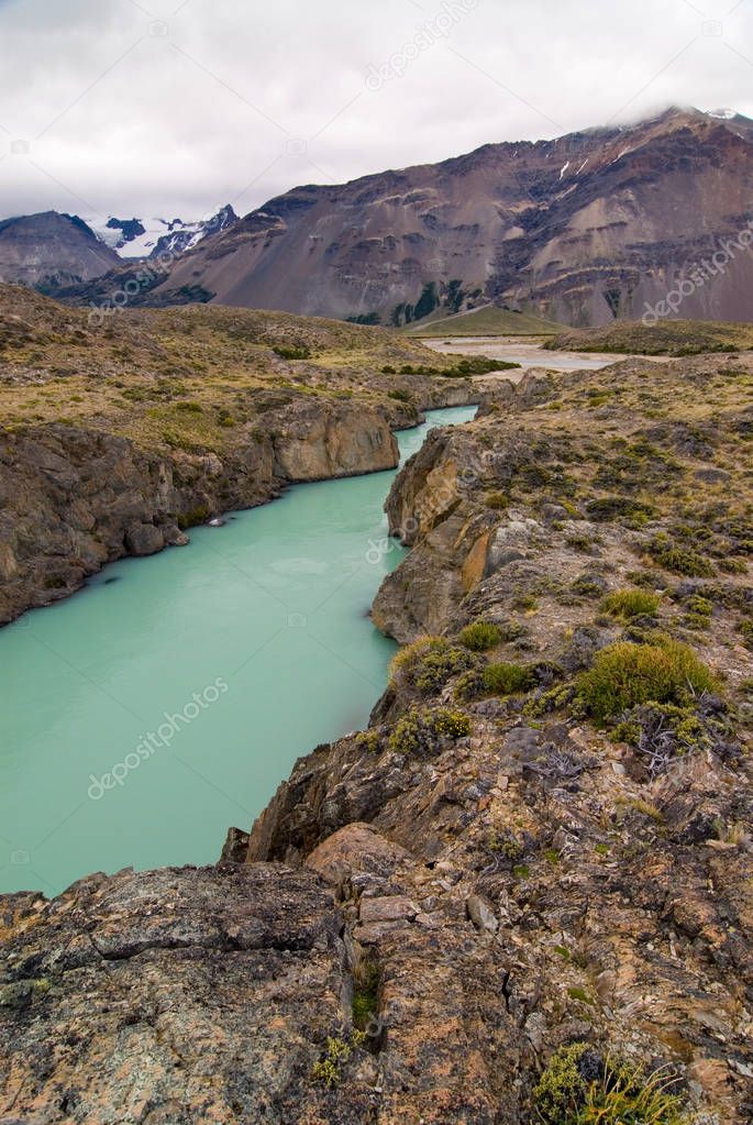Lactic River in Patagonia