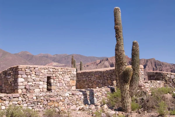 Ancient Fortified Citadel Tilcara Northern Argentina — Stock Photo, Image