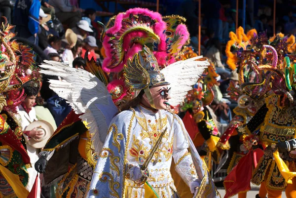 Oruro Bolivie Février Carnaval Oruro Bolivie Déclaré Patrimoine Culturel Mondial Images De Stock Libres De Droits