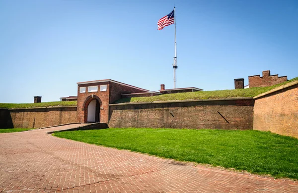 Fort Mchenry National Monument Historic Shrine — Stock Photo, Image