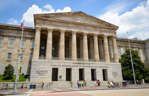 Smithsonian Amerikai Művészeti Múzeum National Portrait Gallery — Stock Fotó