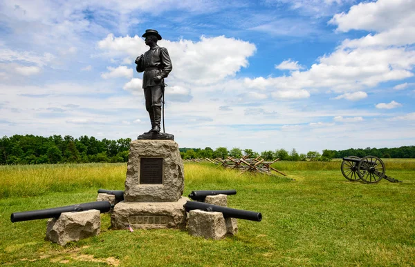 Nationaal Militair Park Gettysburg — Stockfoto