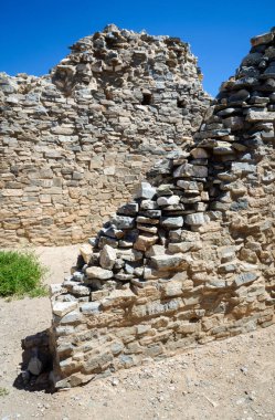 Salinas Pueblo misyonları Ulusal Anıtı Gran Quivira Harabeleri