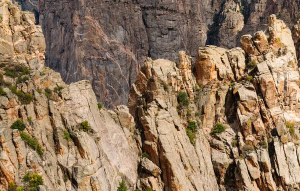 Cañón Negro Del Parque Nacional Gunnison — Foto de Stock