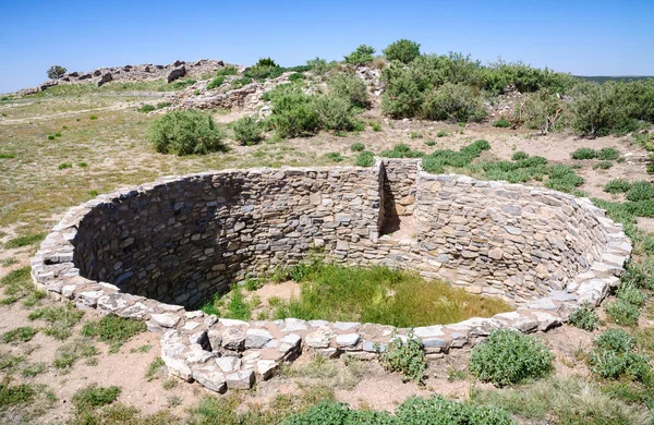 Ruinas Gran Quivira Las Misiones Salinas Pueblo Monumento Nacional — Foto de Stock