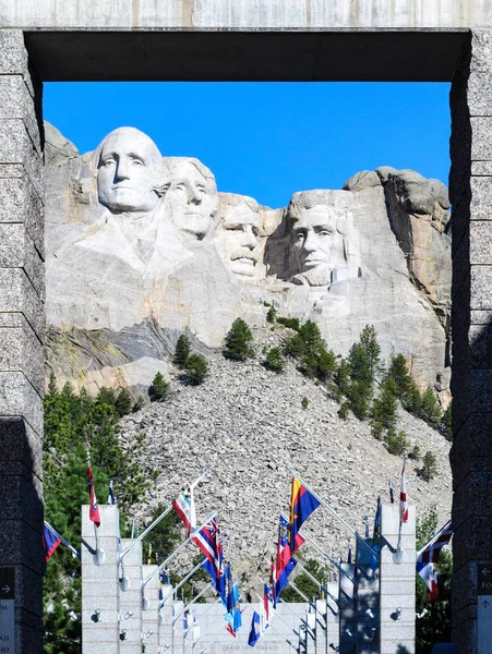 Mount Rushmore Pomnik Narodowy — Zdjęcie stockowe