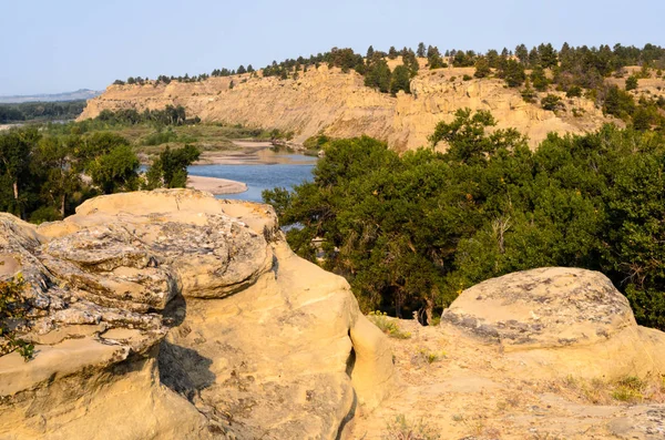 Pompeys Pillar National Monument — Stock Photo, Image