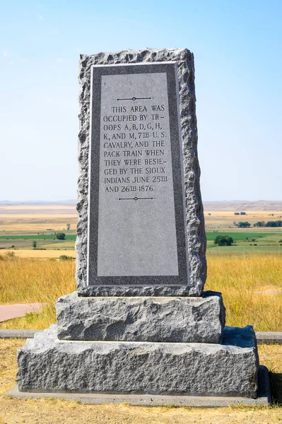 Little Bighorn Battlefield National Monument — Stock Photo, Image