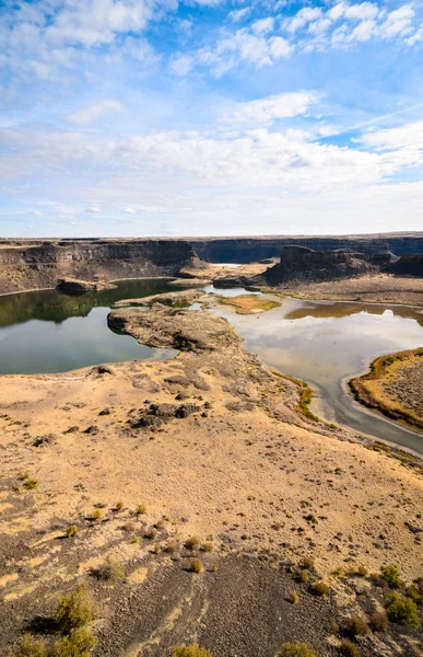 Parque Estadual Sun Lakes Dry Falls — Fotografia de Stock