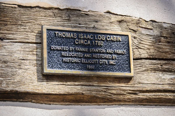 Cabaña Registro Thomas Isaac — Foto de Stock