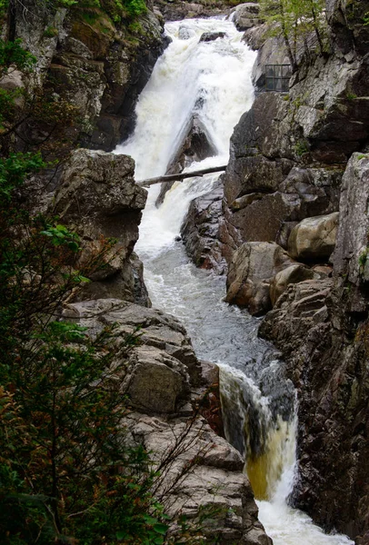 High Falls Gorge Gór Adirondack — Zdjęcie stockowe