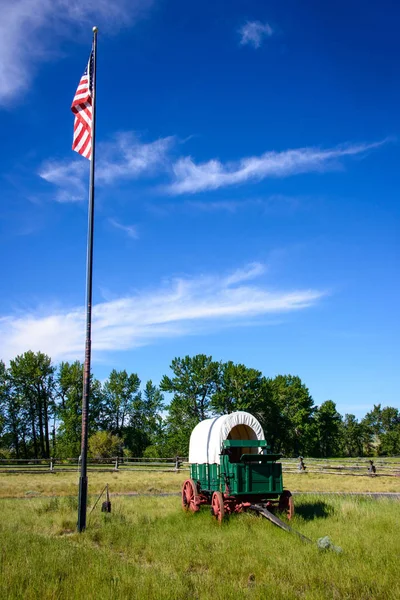 Grant Kohrs Ranch National Historic Site — Stock Photo, Image
