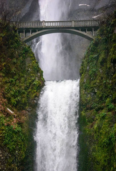 Cataratas Multnomah Columbia Gorge Área Cênica Nacional — Fotografia de Stock