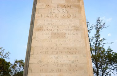 William Henry Harrison mezar devlet Memorial