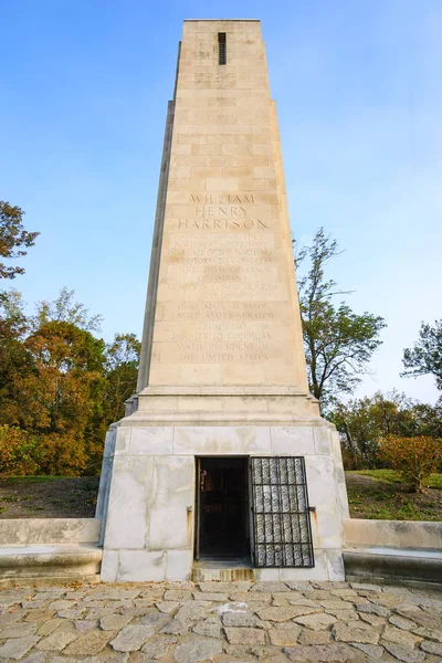 Мемориал Уильяма Генри Харрисона — стоковое фото