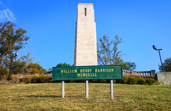 William Henry Harrison Graf Staat Memorial — Stockfoto