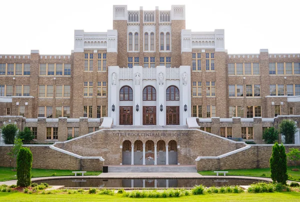 Historische Stätte Der Little Rock Central High School — Stockfoto