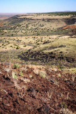 Wupatki Ulusal Anıtı, gün batımı krater