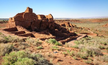 Wupatki Ulusal Anıtı, gün batımı krater